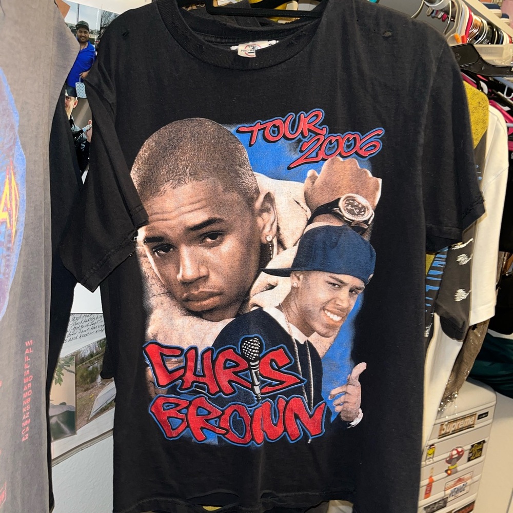 Vintage Chris Brown 2006 Tour Shirt